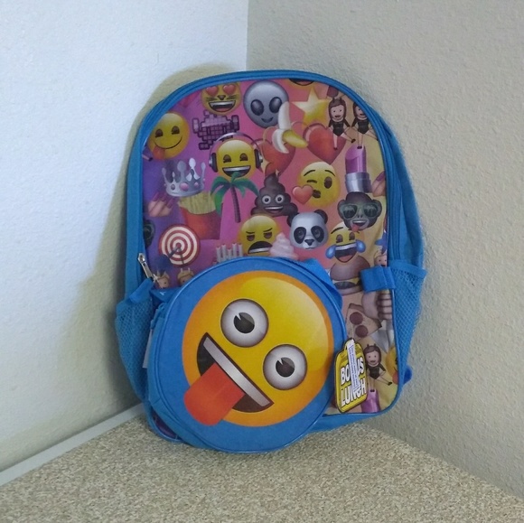 Kid's Emoji Backpack. - Picture 3 of 4